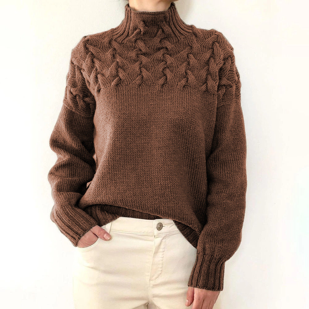 Elena | Knitted Turtleneck with Warmth
