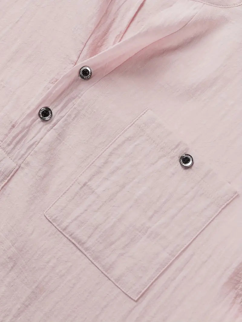 Ethan | Short Sleeve Shirt with Refined Design