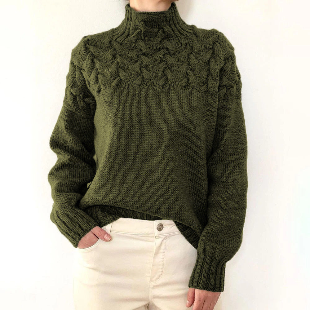 Elena | Knitted Turtleneck with Warmth