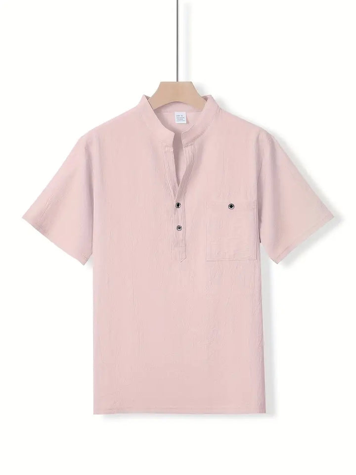 Ethan | Short Sleeve Shirt with Refined Design