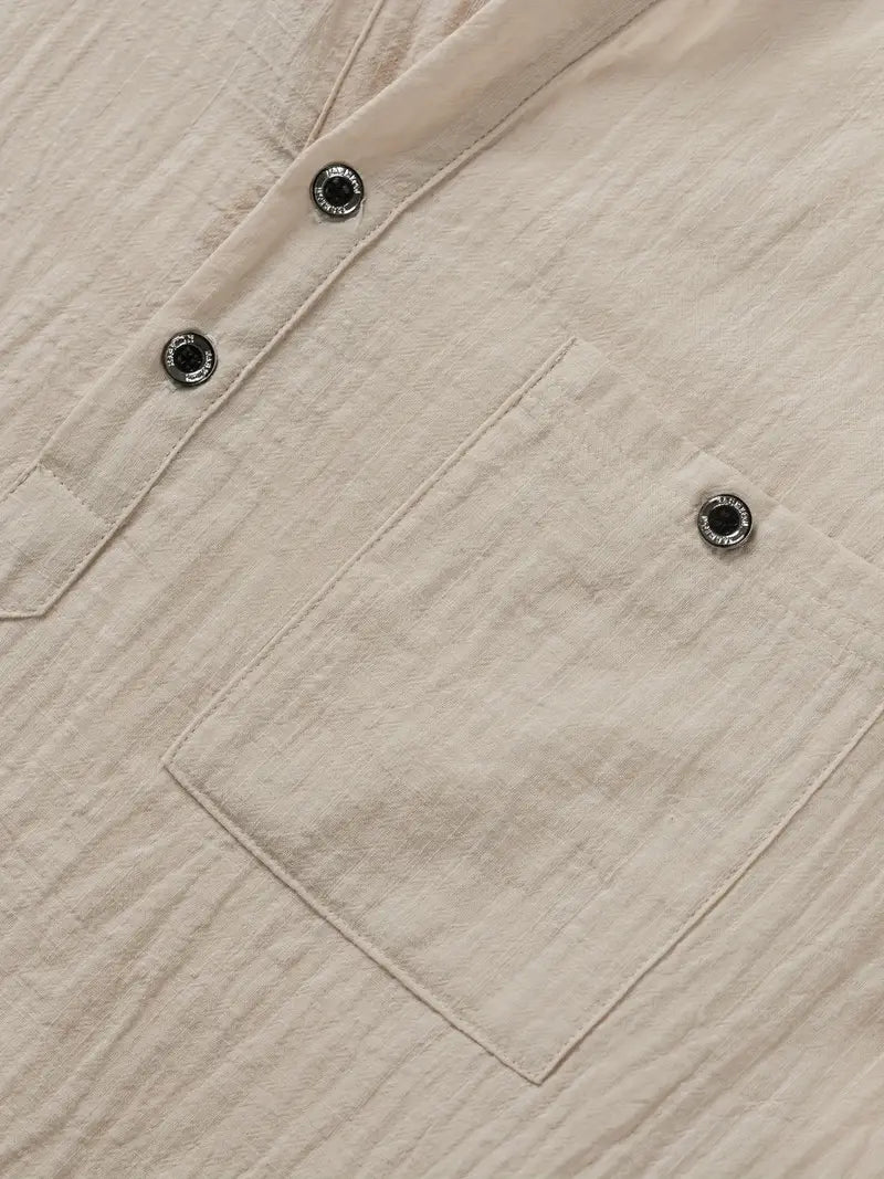 Ethan | Short Sleeve Shirt with Refined Design