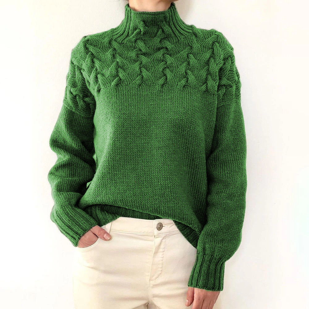 Elena | Knitted Turtleneck with Warmth