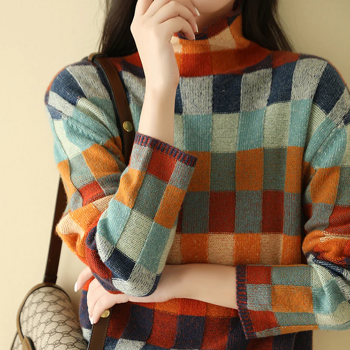 Isla | Sweater with Cozy Retro Design