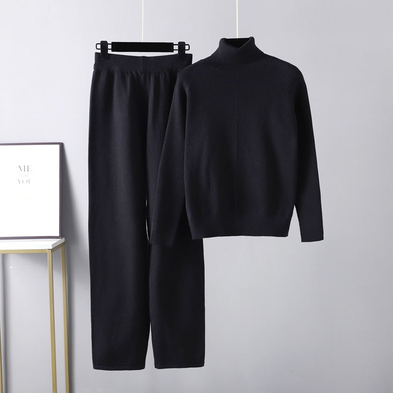 Michelle | Two-Piece Cable Knit Lounge Set with Complete Comfort