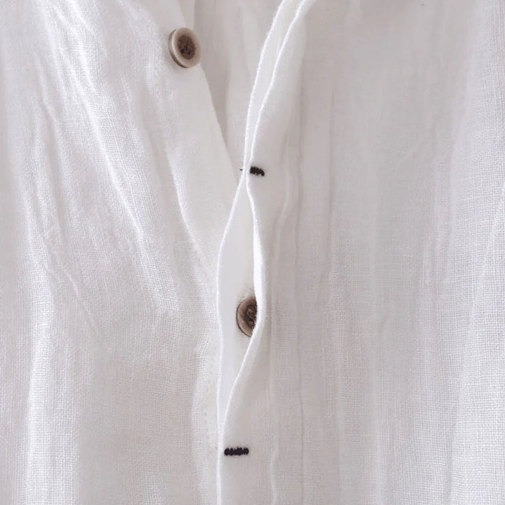 Scott | Short Sleeve Button-Up Shirt with Tailored Fit
