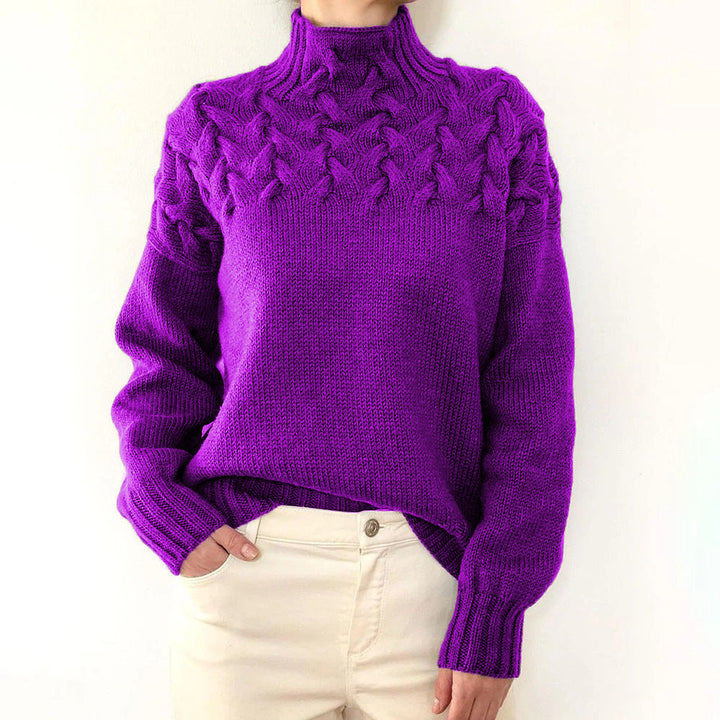 Elena | Knitted Turtleneck with Warmth