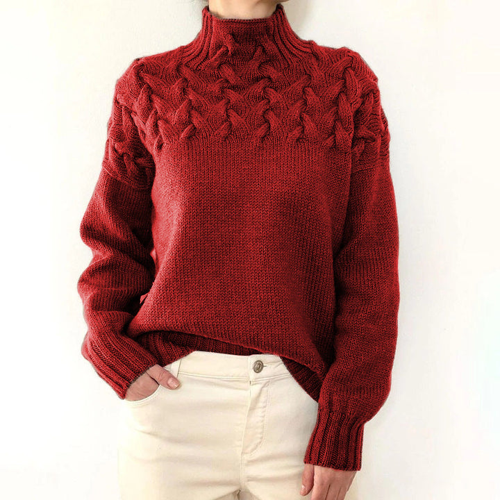 Elena | Knitted Turtleneck with Warmth