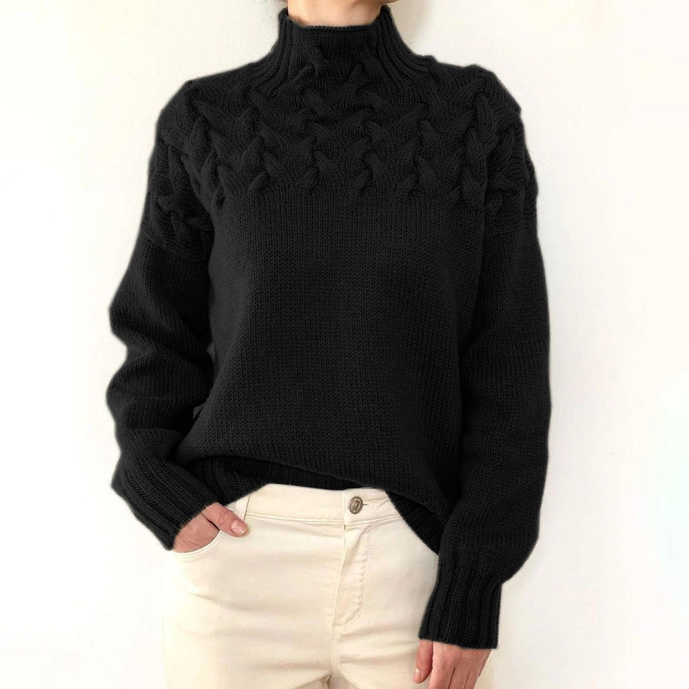 Elena | Knitted Turtleneck with Warmth