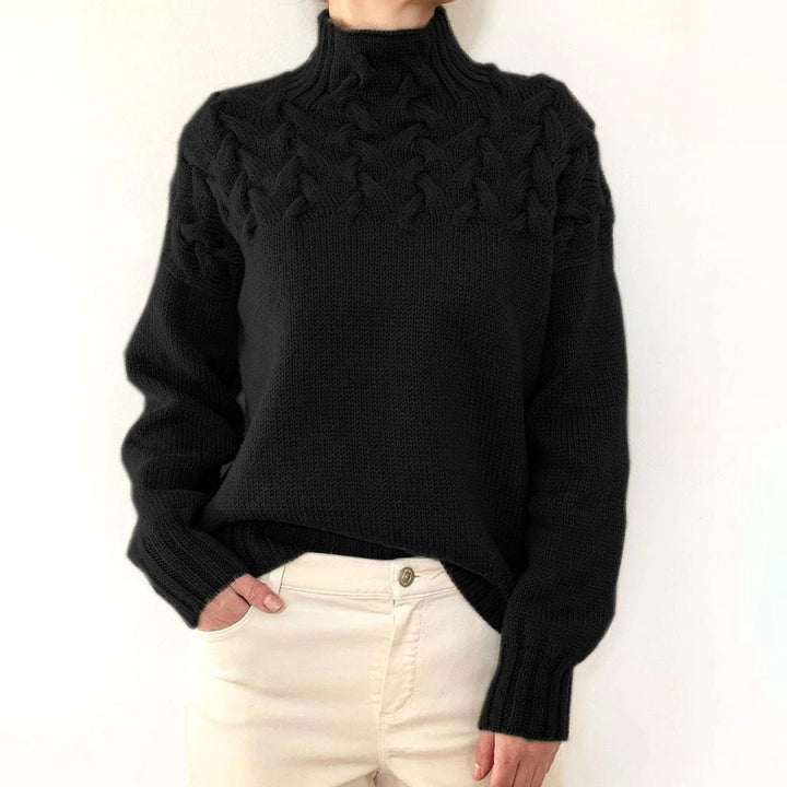 Elena | Knitted Turtleneck with Warmth